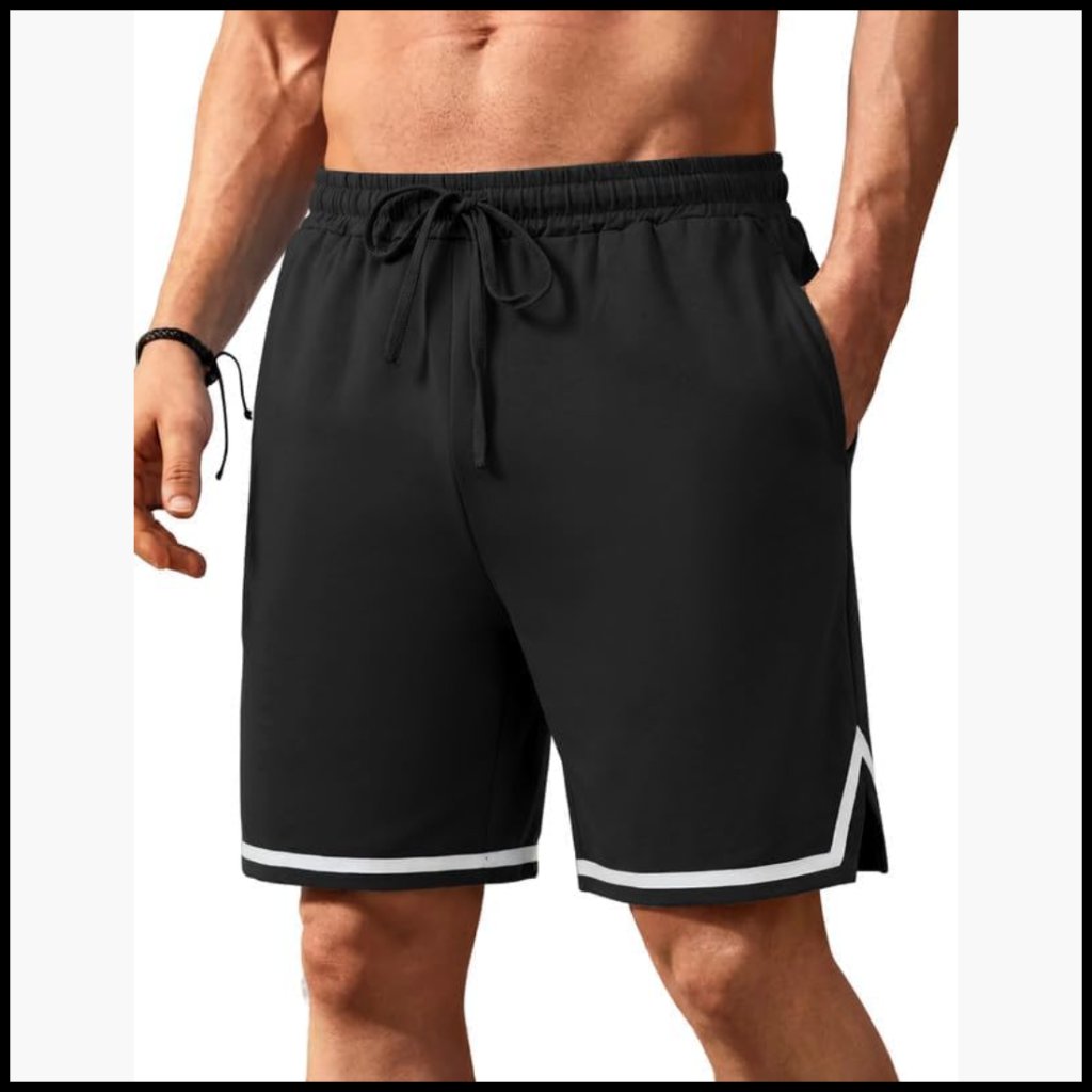 Cotton Pajama Shorts With Pockets Elastic Waist Sleepwear Lounge Bottoms